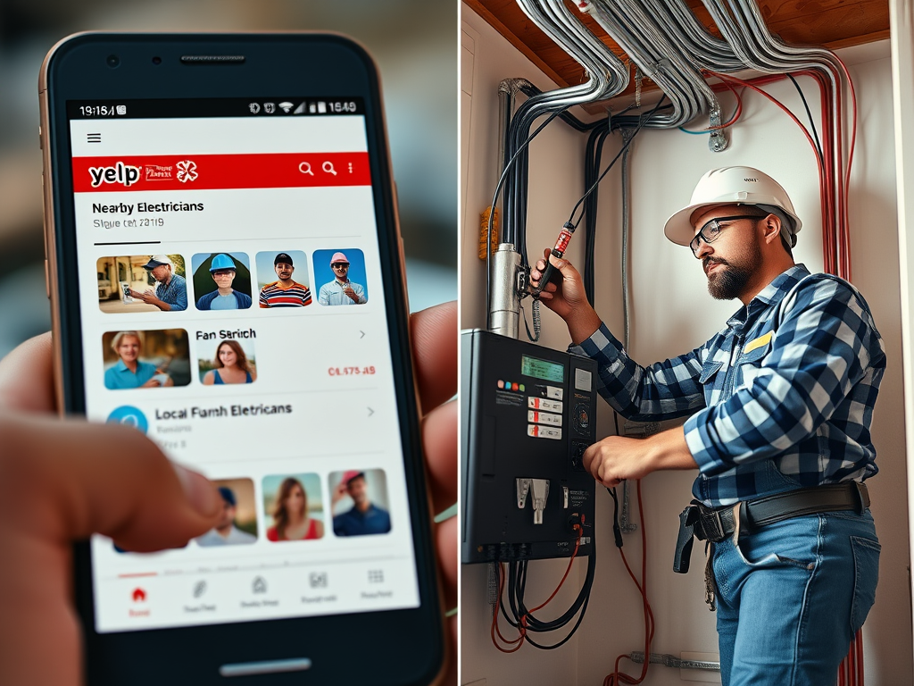 Use the Yelp App to Find Local Electricians Near You.